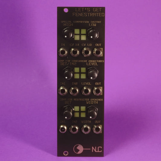 Nonlinearcircuits Let's Get Fenestrated