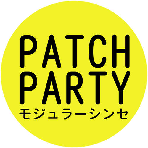 PATCH PARTY. Circular logo.